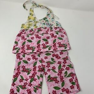 Mart-Kate and Ashley 2-PC Halter Top w/ Matching Pants - 18 mos.